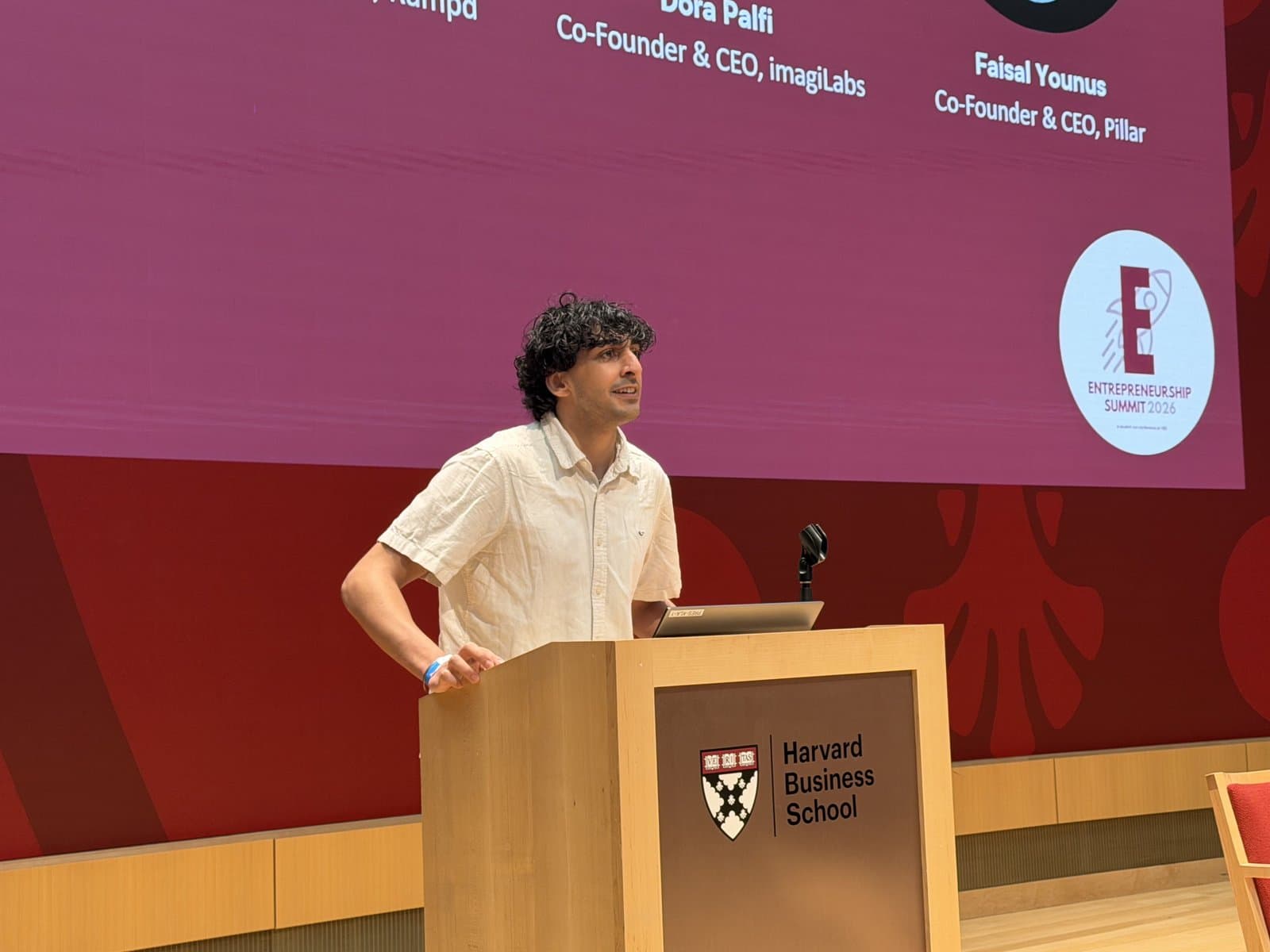 Speaking at Harvard Business School